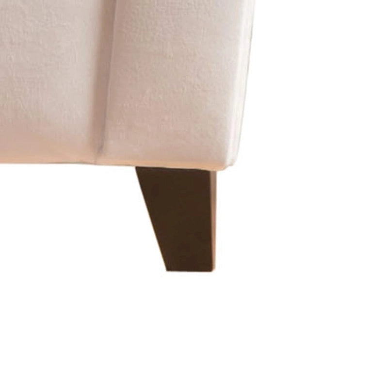 Pouf de rangement polyvalent avec siège rembourré