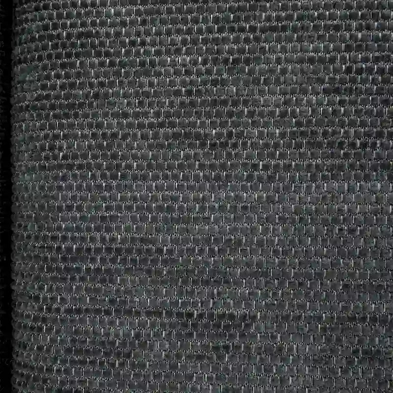 Fauteuil d'appoint baril en chenille grise, pivotant à 360°, poches latérales, accoudoirs arrondis ergonomiques