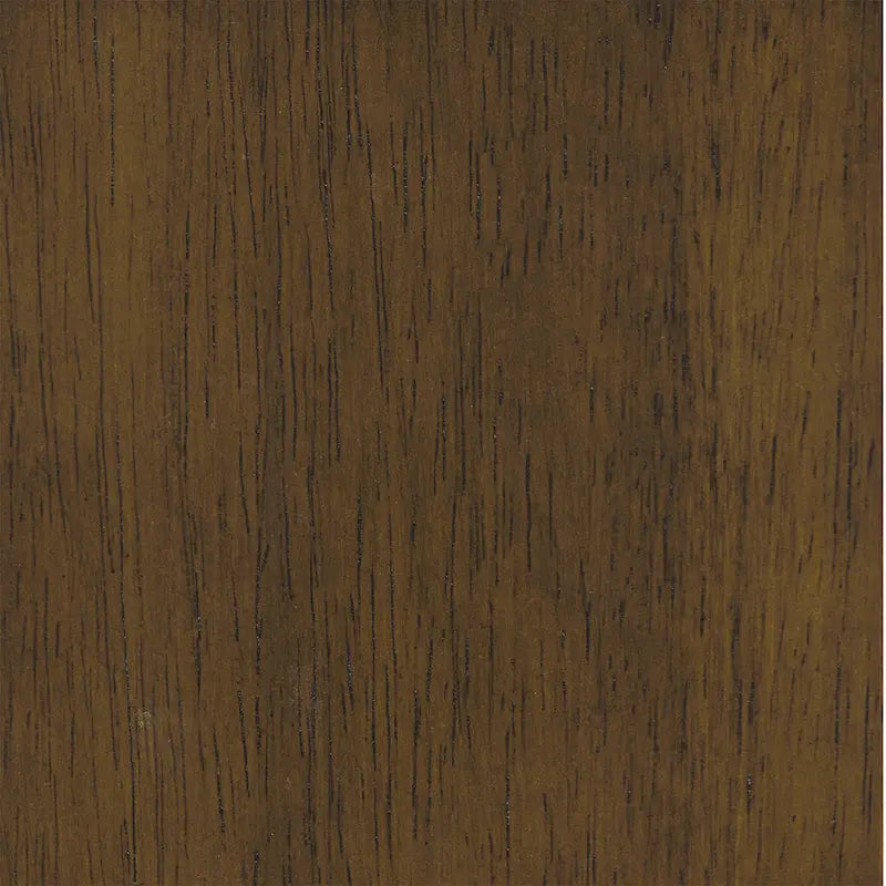 Banc long classique capitonné en similicuir coloris amande, pieds en bois, 6 points de support, bout de lit