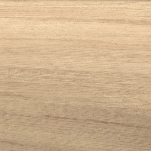 Table de chevet à 1 tiroir en chêne antique bicolore Pieds en métal noir Bois massif